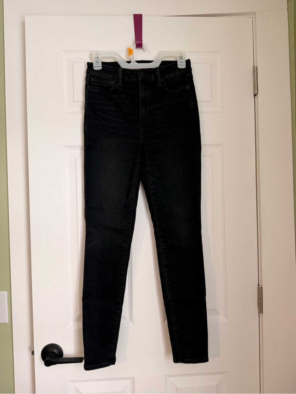 American Eagle Outfitters Black High-Rise Skinny Jeans